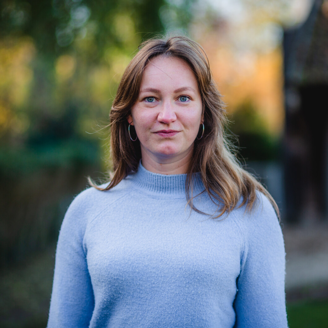 Meike Hellevoort bij molen de Ster