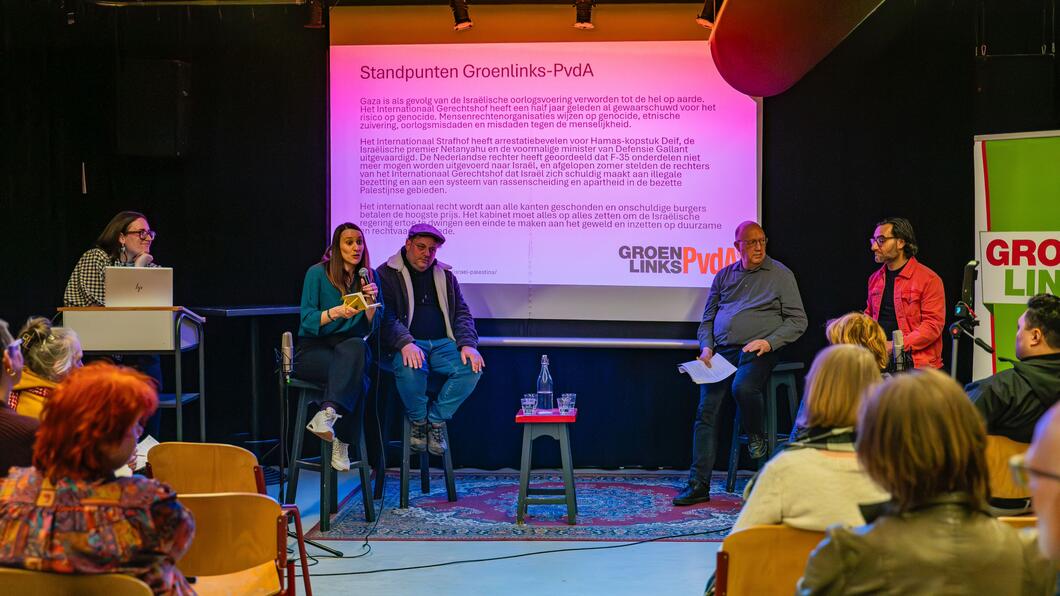 Politiek café over de Palestijnse kwestie
