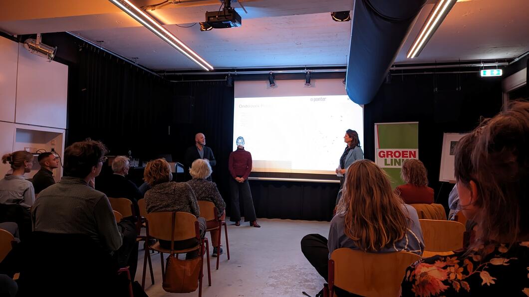 Polca zaal en podium