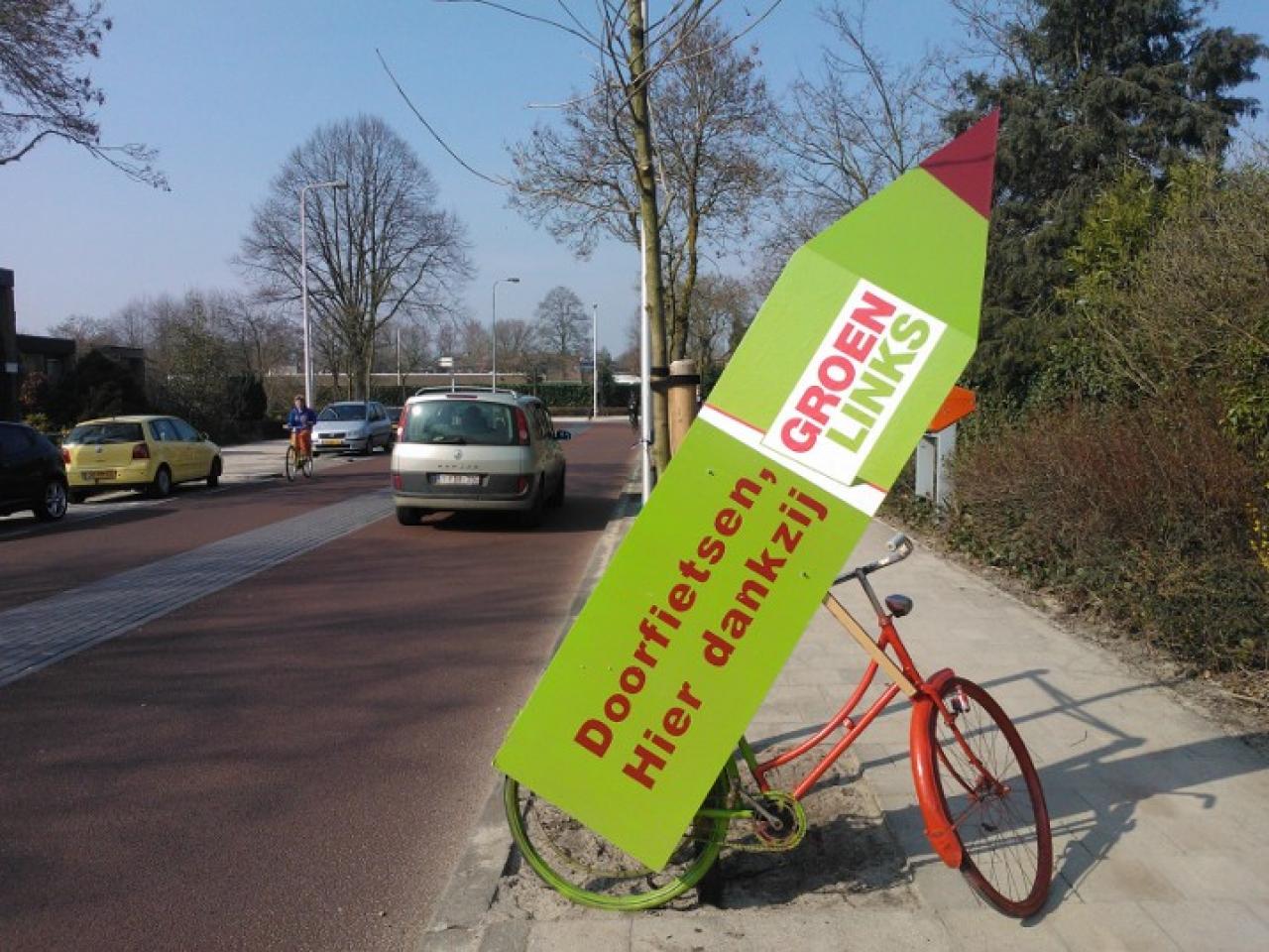 Doorfietsen dankzij GroenLinks Utrecht doorfietsen dankzij GroenLinks Utrecht