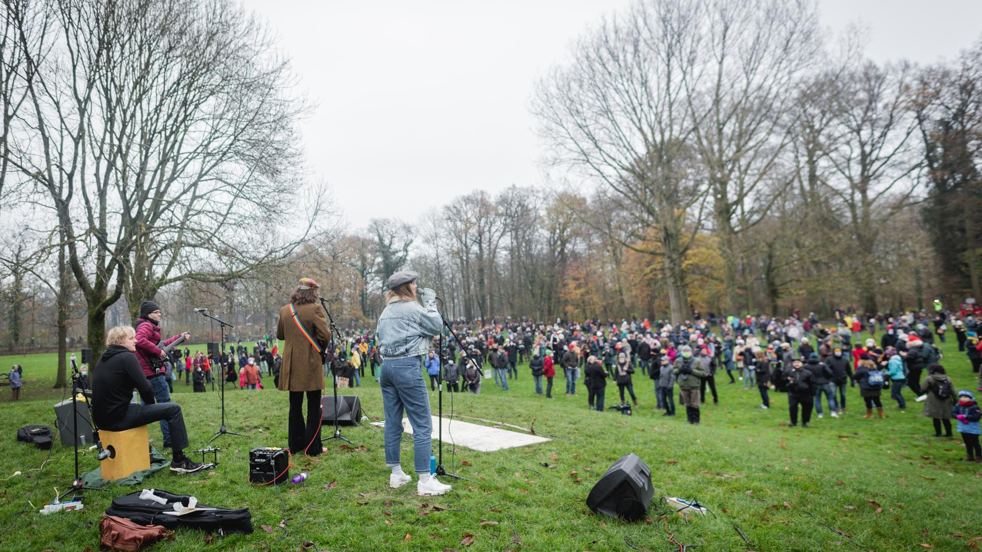 Fietsdemonstratie Amelisweerd 2