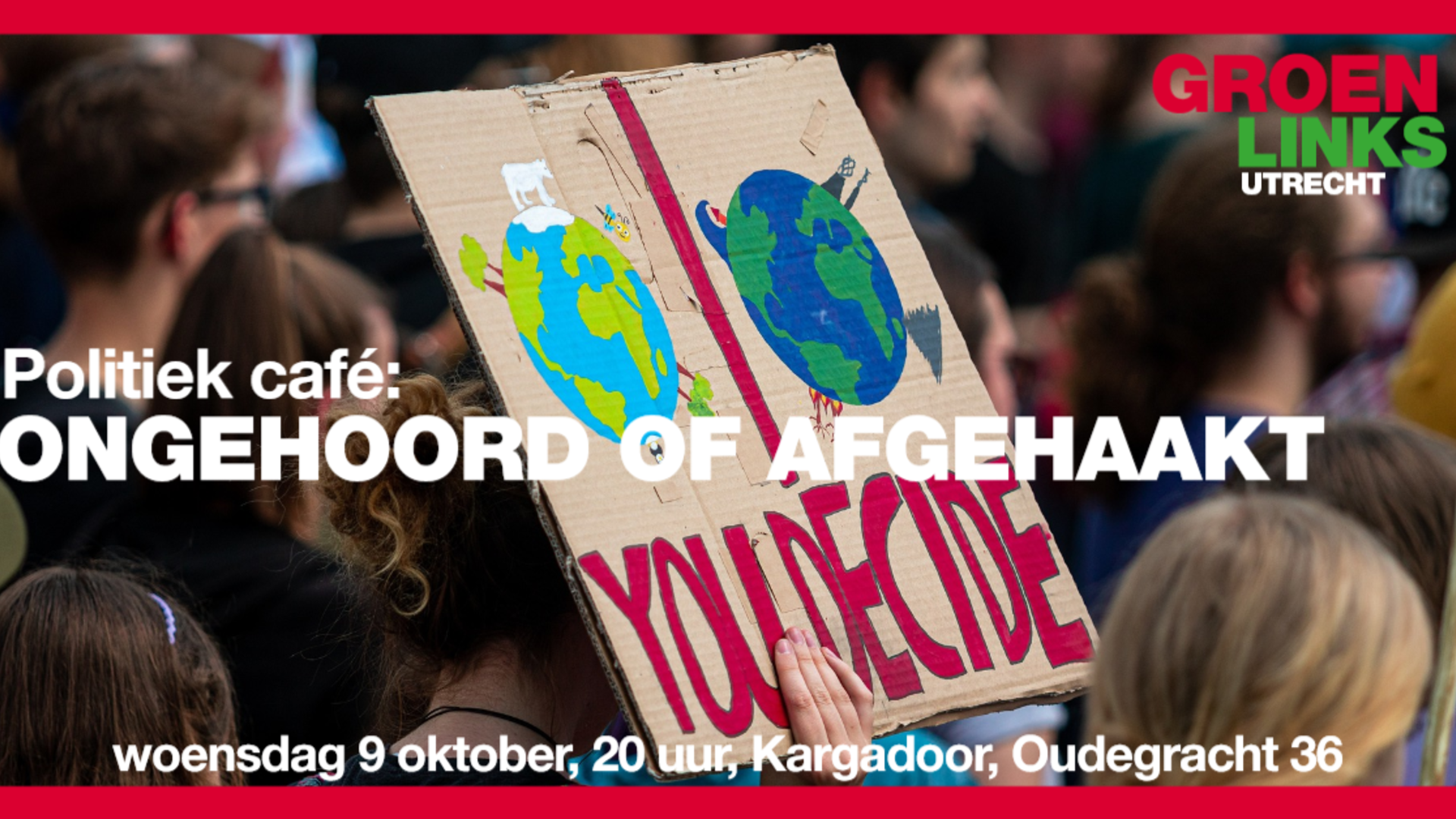 Ongehoord of afgehaakt - politiek café Utrecht