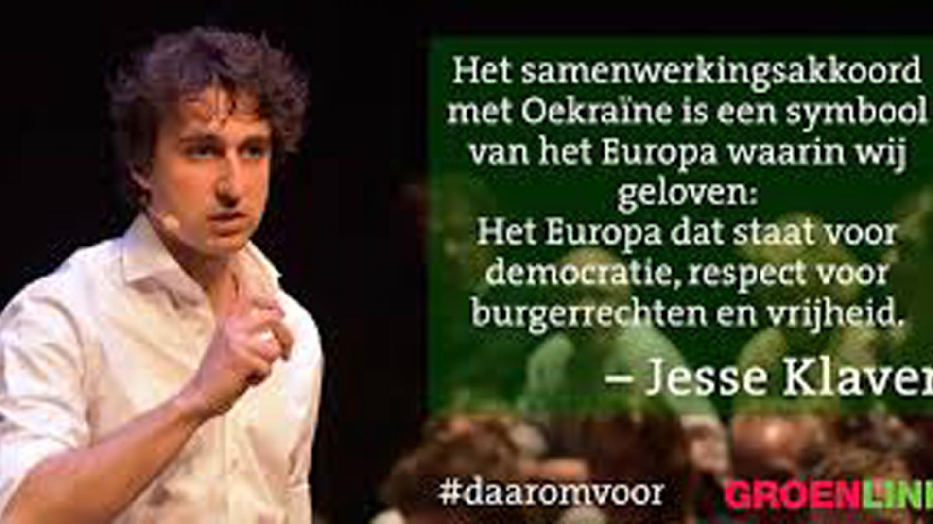 GroenLinks JA campagne voor het referendum van 6 april 2016. Help mee en doe mee! 